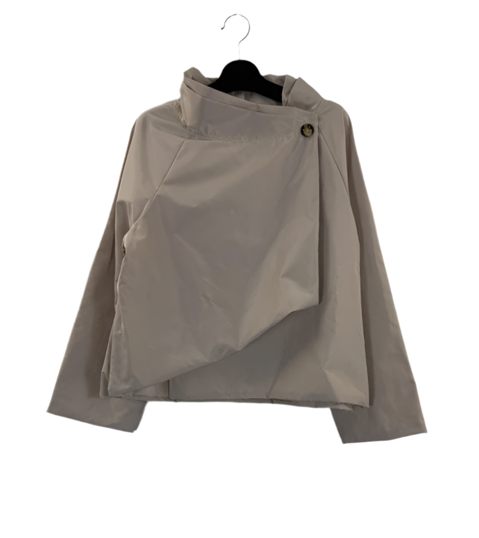 SIDE TIE LIGHT JACKET - 8-14 - LIGHT BEIGE