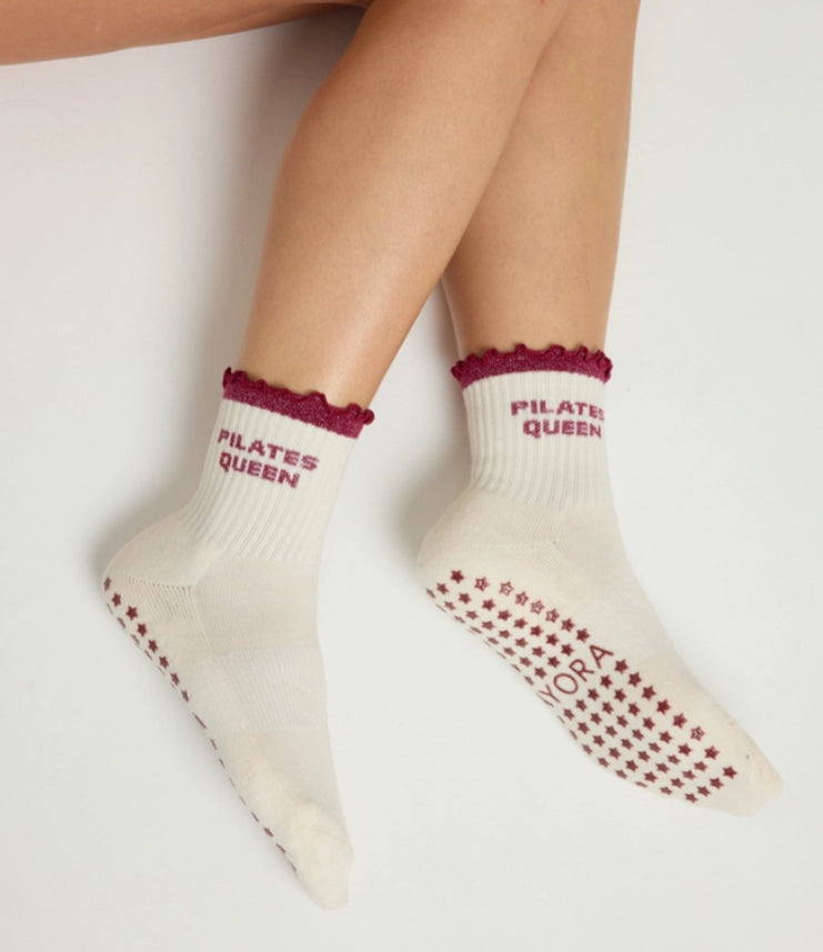 PILATES QUEEN GRIP SOCKS