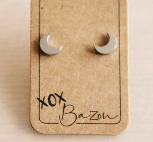 STAINLESS STEEL STUD EARRINGS