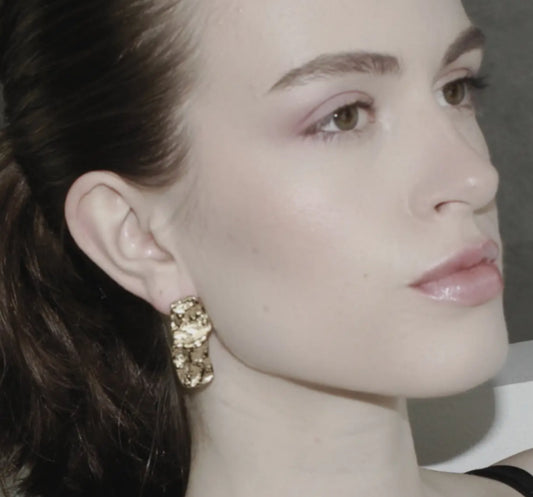 DNSK STATEMENT EARRINGS