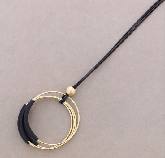 LONG RING NECKLACE