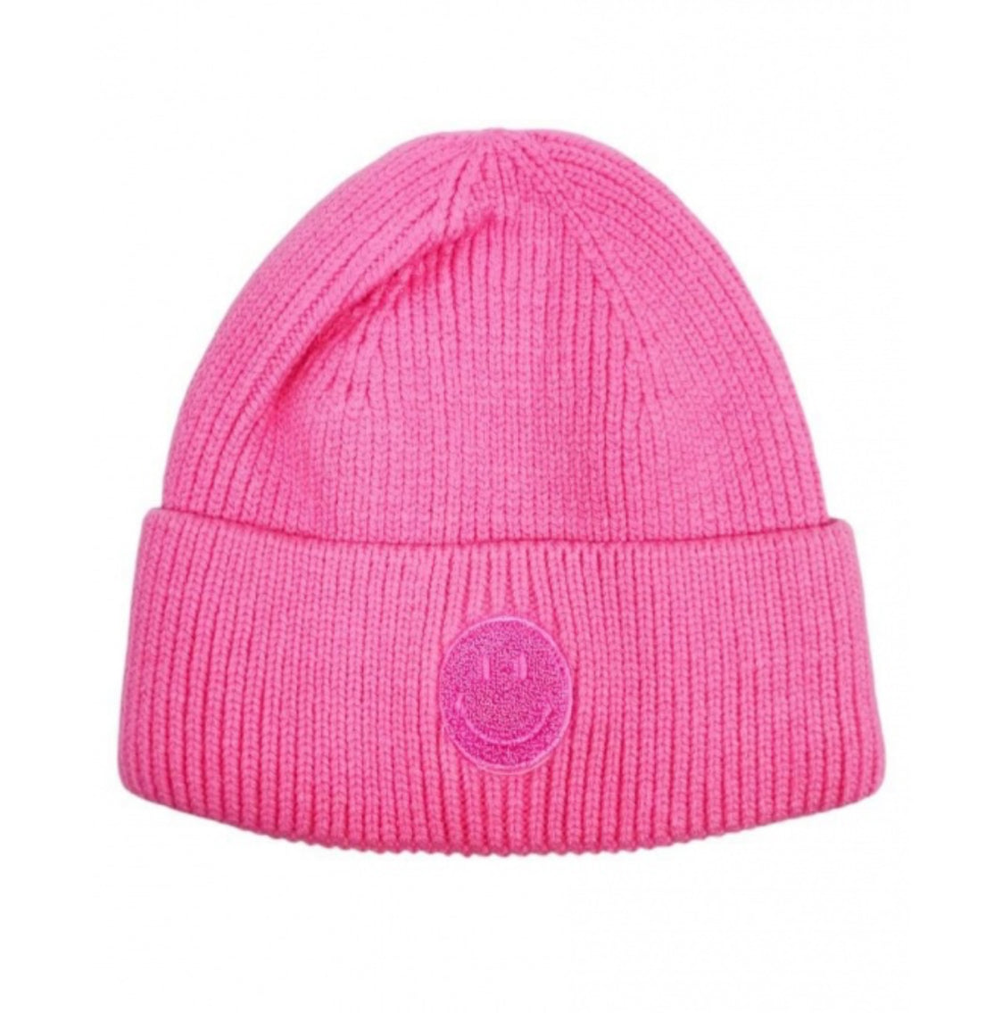 SMILEY BEANIE - FUSCHIA