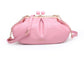 VINTAGE CLASP CLUTCH WITH CHAIN STRAP - PINK