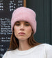 FLEECE LINED BEANIE - PINK