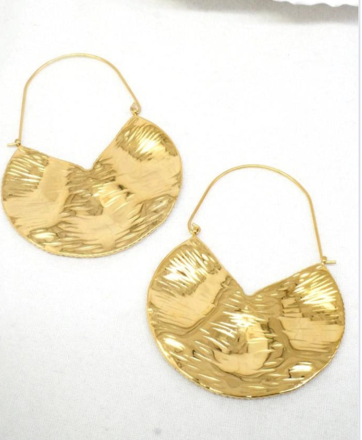 STATEMENT EARRINGS- GOLD