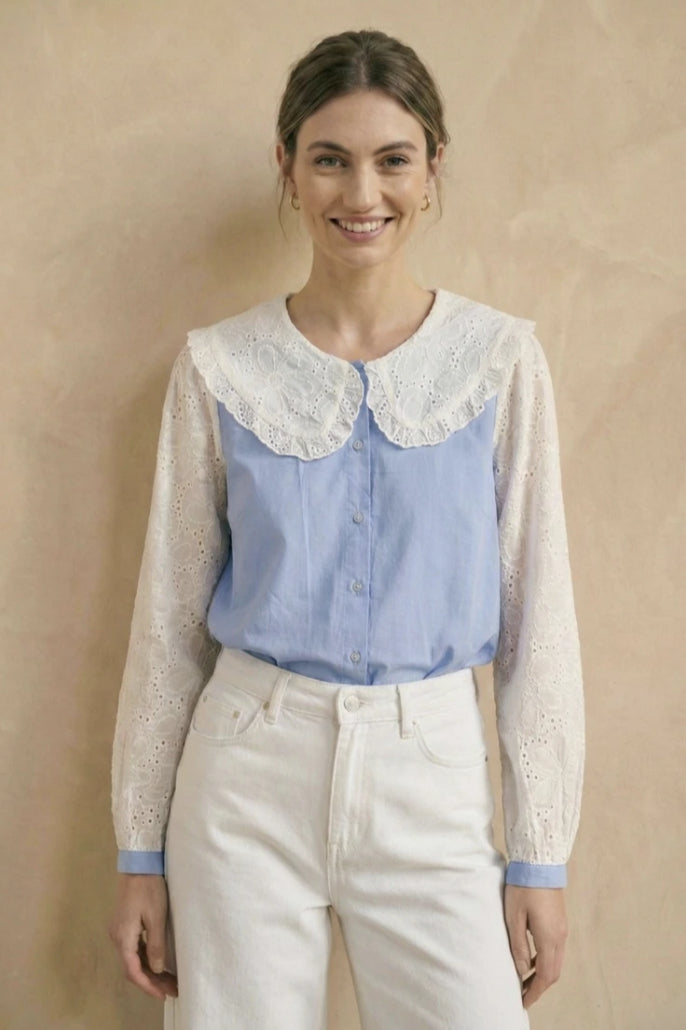 PETER PAN BLOUSE - 8-12