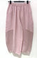 COTTON/LINEN MESH PANTS - 10-16 - PINK