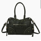ZIP DETAIL BAG -FOREST GREEN