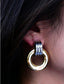 MIXED METAL EARRINGS