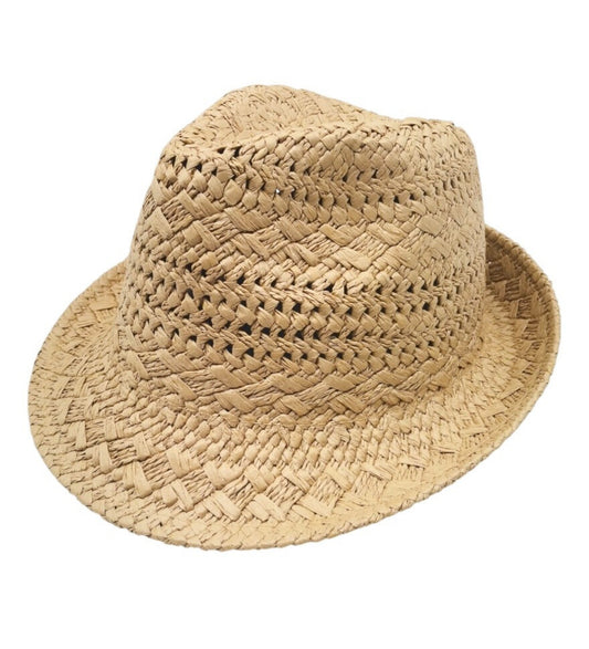 STRAW TRILBY