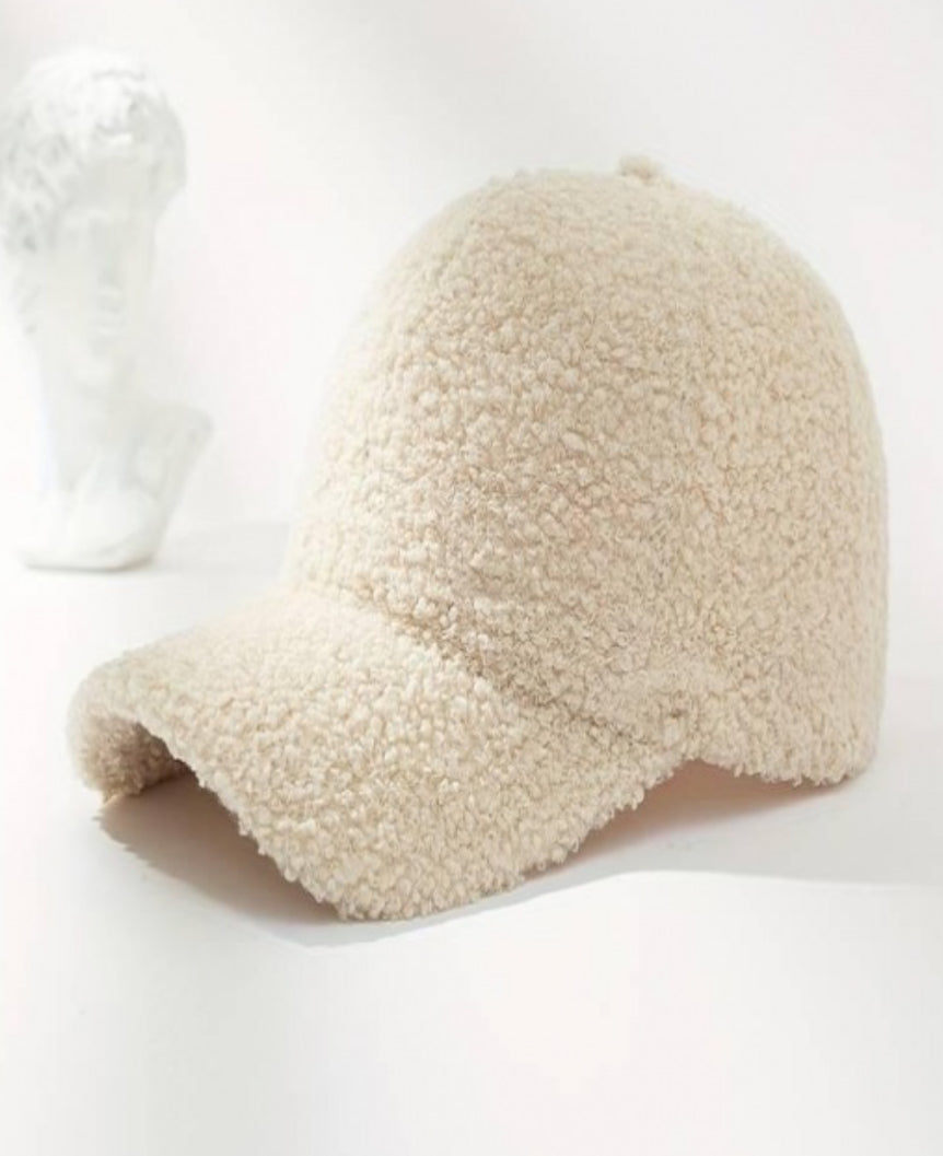 TEDDY FLEECE CAP