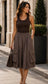 STUD CARGO PANTS - 10-16 - CHOCOLATE