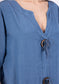 COTTON BUTTON DETAIL DENIM TUNIC DRESS - 10-16 - MID WASH