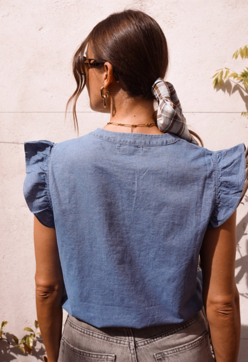 EMBROIDERED BLOUSE - 8-10