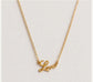 STAINLESS STEEL LOVE NECKLACE