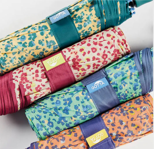 FLOWERS FOLDING UMBRELLA
