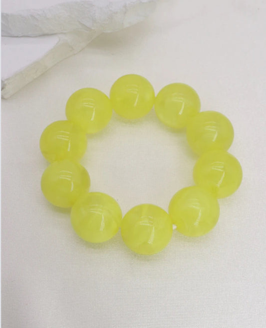 ACRYLIC BEADED BRACELET
