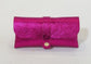 LEATHER GLASSES CASE - FUSCHIA - MADE IN ITALY