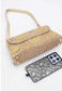 GOLD BEADED EVENING BAG