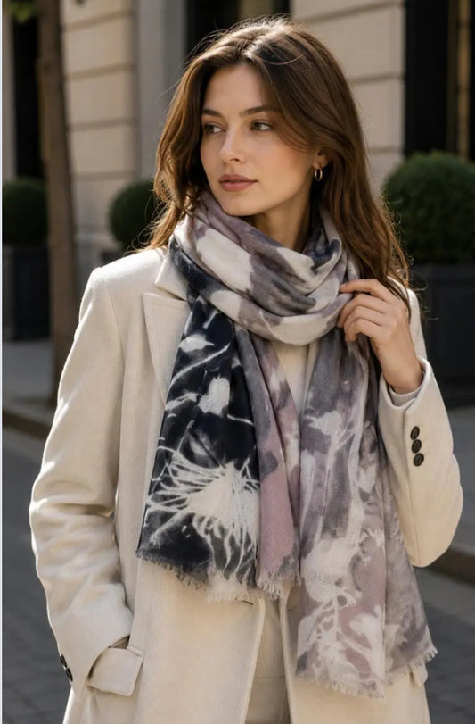 FLORAL PRINT SCARF