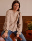 PEPLUM KNIT - 8-12 - BEIGE