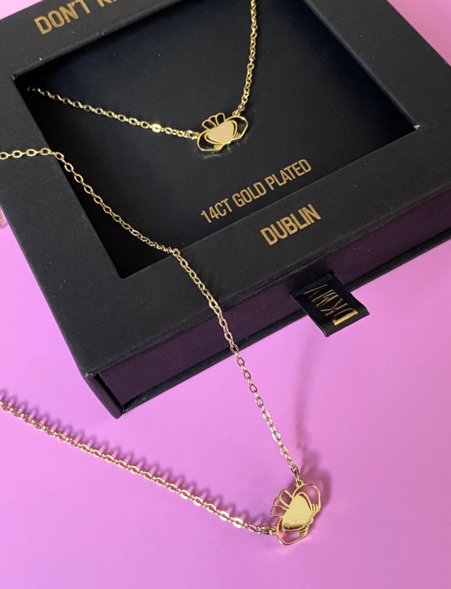 DKMV - HEART STRONG CLADDAGH NECKLACE