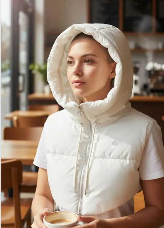 PADDED HOOD VEST