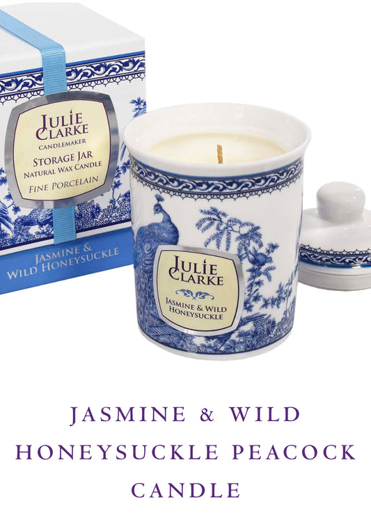 JASMINE & WILD HONEYSUCKLE LIDDED CANDLE