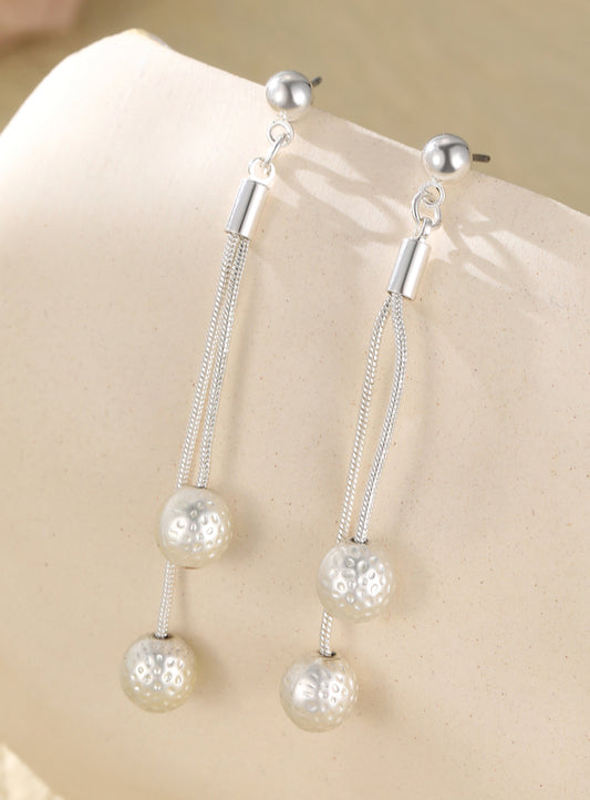 BALL DROP EARRINGS