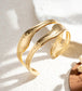 STAINLESS STEEL DOUBLE BANGLE