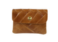 EMBOSSED LEATHER CARD WALLET