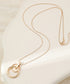 CIRCLES LONG NECKLACE