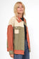 *SALE* COLOUR BLOCK JACKET - S,M,L & XL