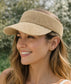 WOVEN VISOR - BEIGE