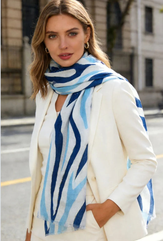 COTTON BLEND LIGHT SCARF
