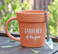 GARDENER OF THE YEAR GIFT BOX MUG WITH SHOVEL SPOON