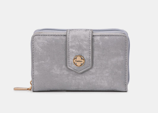 PETAL WALLET - GREY