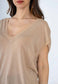 LUREX TEE - 8-12 - BEIGE
