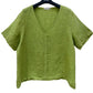 LINEN SEAM TOP - 8-14
