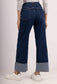 DEEP CUFF DARK WASH DENIMS - SIZES 8 to 16
