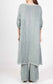 LINEN/COTTON BLEND TUNIC - 10-16 - KHAKI