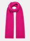 CASHMERE & MERINO WOOL BLEND SCARF - FUSCHIA