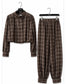 CHECK BOMBER JACKET - 10-12 & 14-16