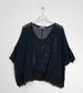 COTTON MESH TOP - 10-16 - NAVY