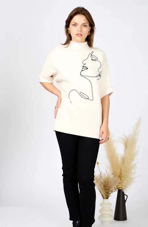PORTRAIT KNIT - 10-16 - CREAM