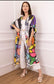 ABSTRACT KIMONO - FREE SIZE