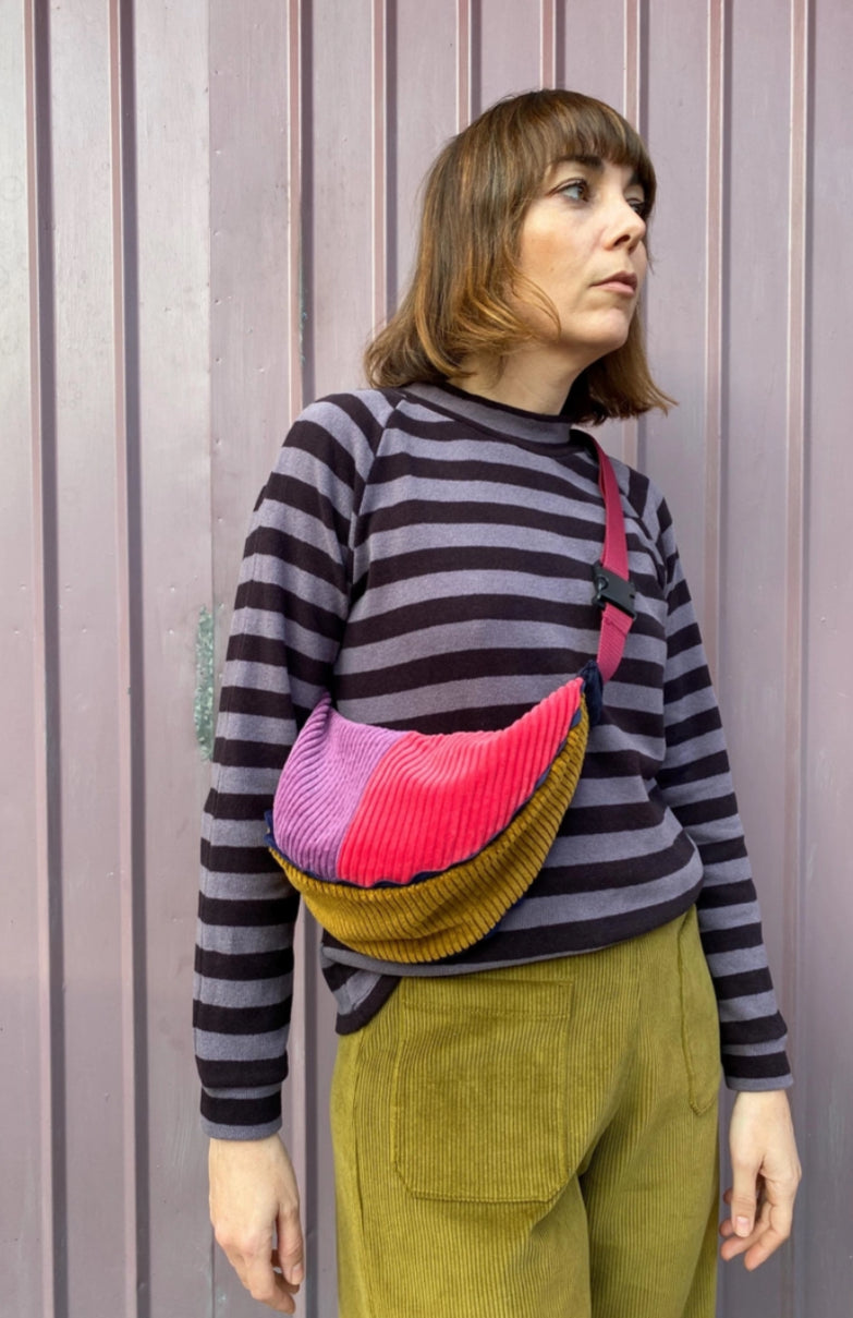VINTAGE VELVET HANDBAG - HANDMADE IN ITALY