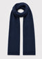 CASHMERE & MERINO WOOL SCARF - NAVY