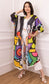 ABSTRACT KIMONO - FREE SIZE