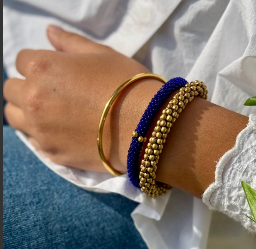 KIZO NEPALESE BEAD BRACELET